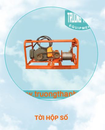 Tời hộp số - Thiết Bị Xây Dựng Quốc Tế Trường Thành - Công Ty TNHH Kinh Doanh Quốc Tế Trường Thành